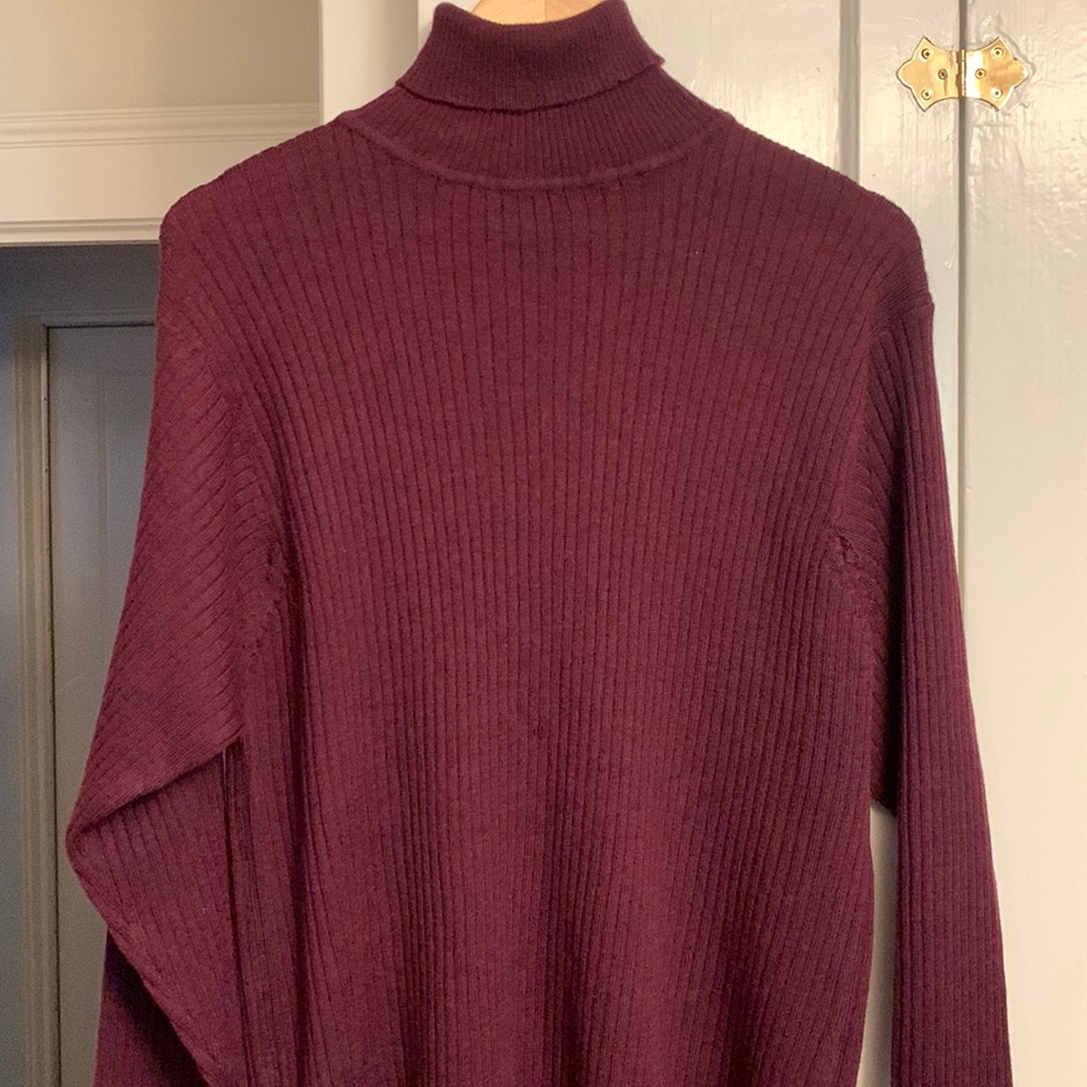 Merino wool (100%) turtle neck -xl